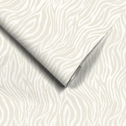 Debra Zebra Putty Wallpaper