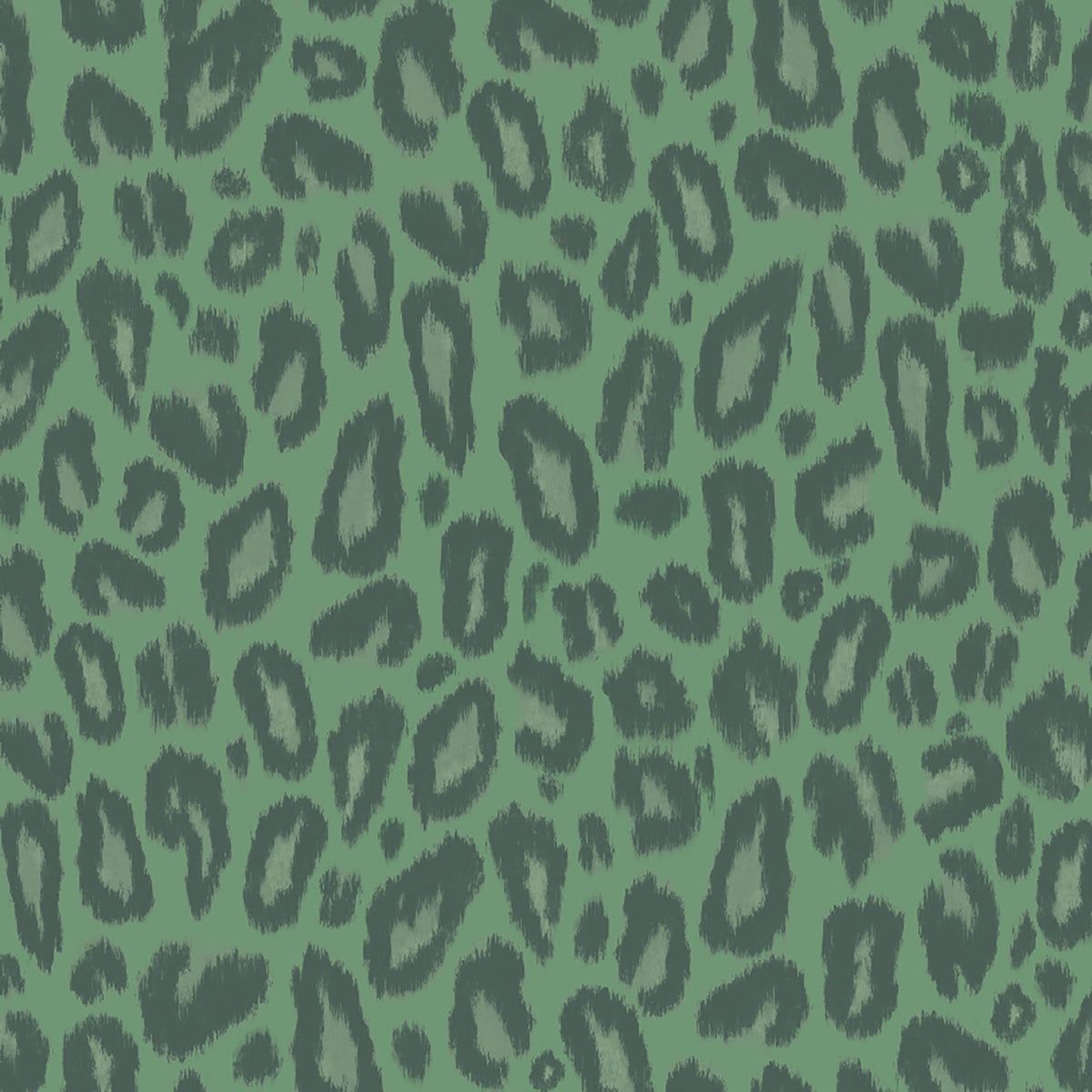 Big Kat Moss Linen Fabric
