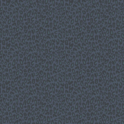 Big Kat Navy wallpaper by Woodchip & Magnolia