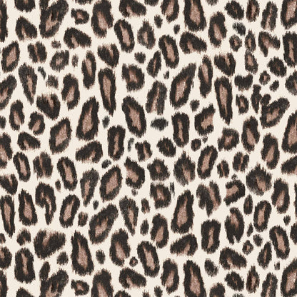 Kitten Brunette Linen Fabric