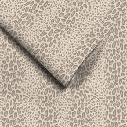 Tabby Kat Oyster Stripe Wallpaper