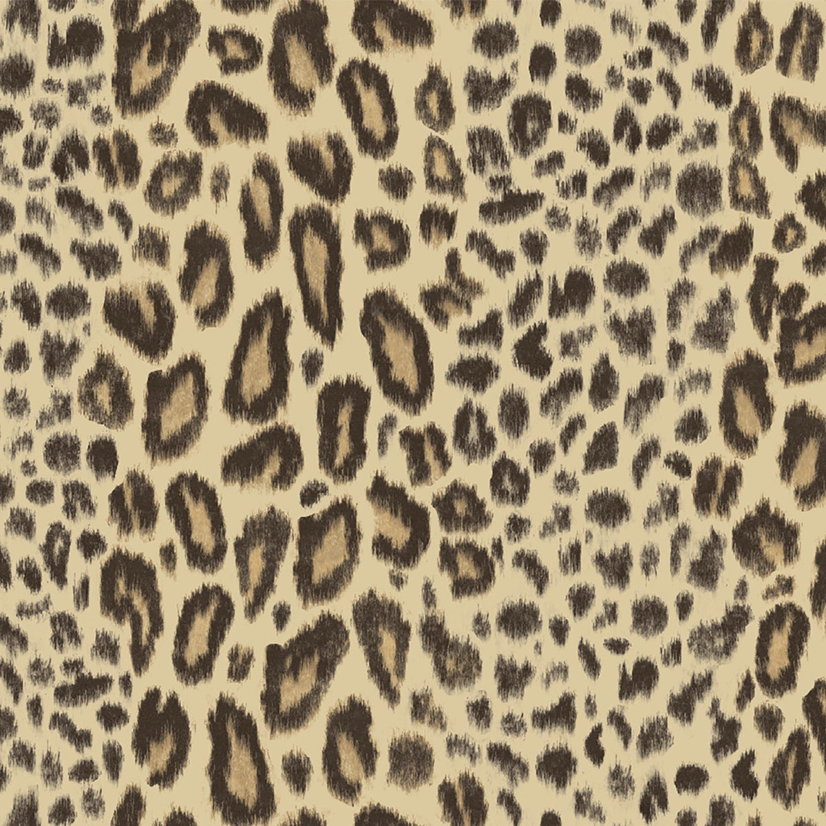 Tabby Kat Tawny Linen Stripe Fabric