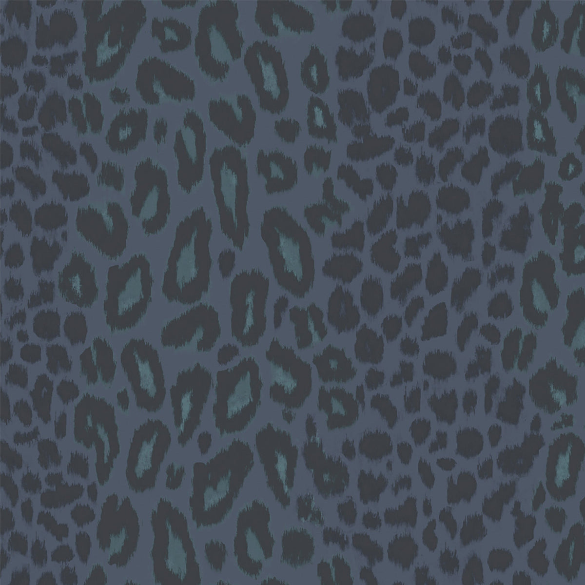 Tabby Kat Navy Linen Stripe Fabric
