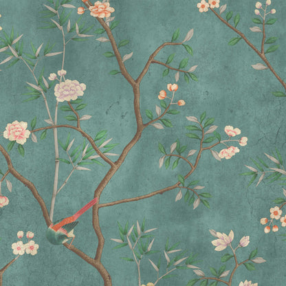 Onism Emerald Linen Fabric