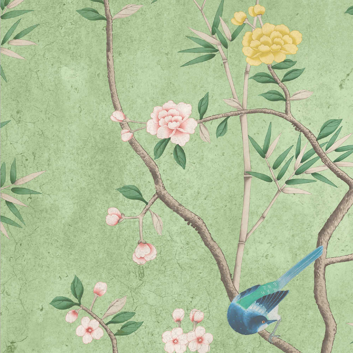 Onism Apple Green Velvet Fabric