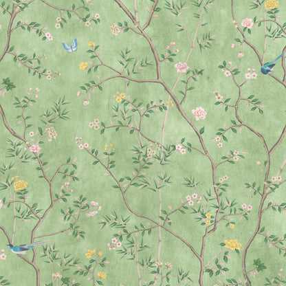 Onism Apple Green Velvet Fabric