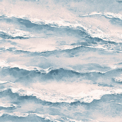 Ebb & Flow Sea Wave Ocean Sunset Wallpaper