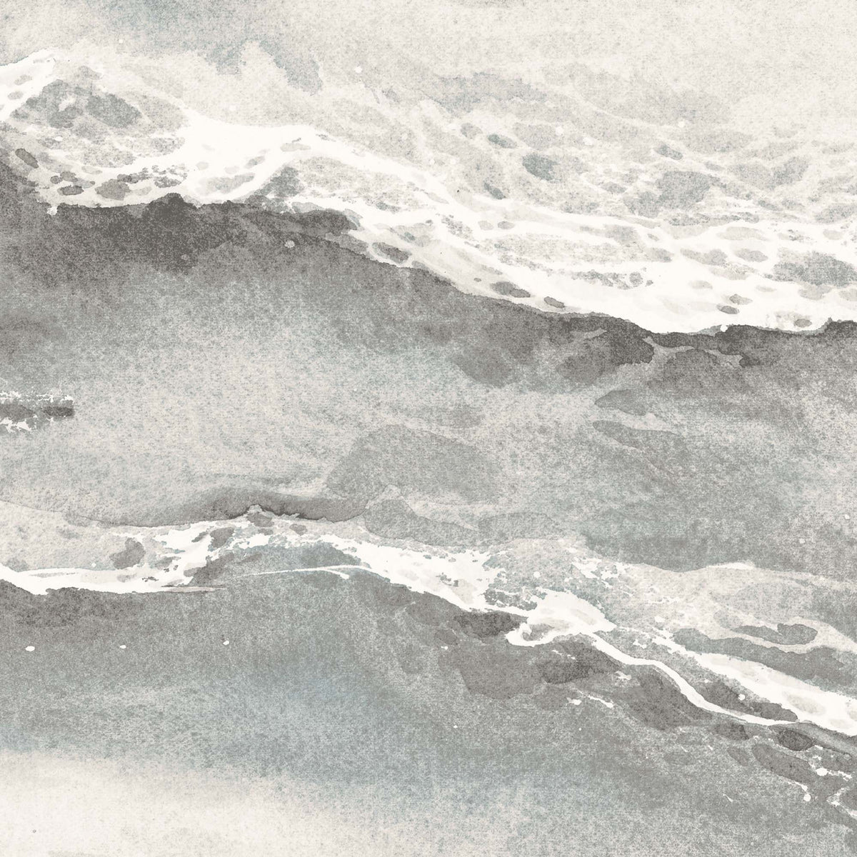 Ebb & Flow Sea Wave Storm Wallpaper