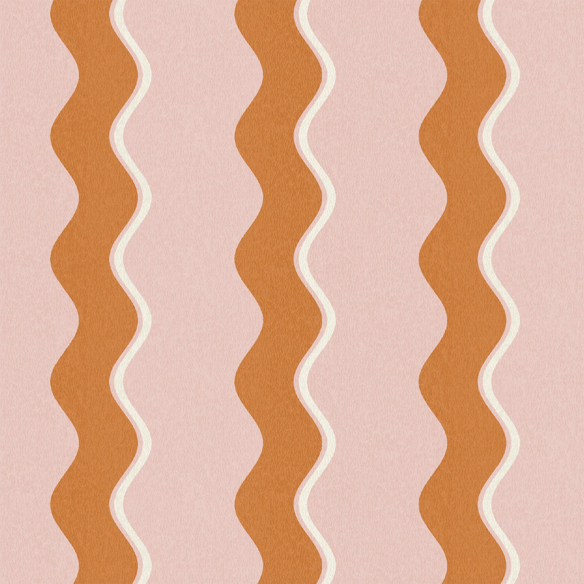 Cari Wave Gorse/Pink Cloud wallpaper by Woodchip & Magnolia
