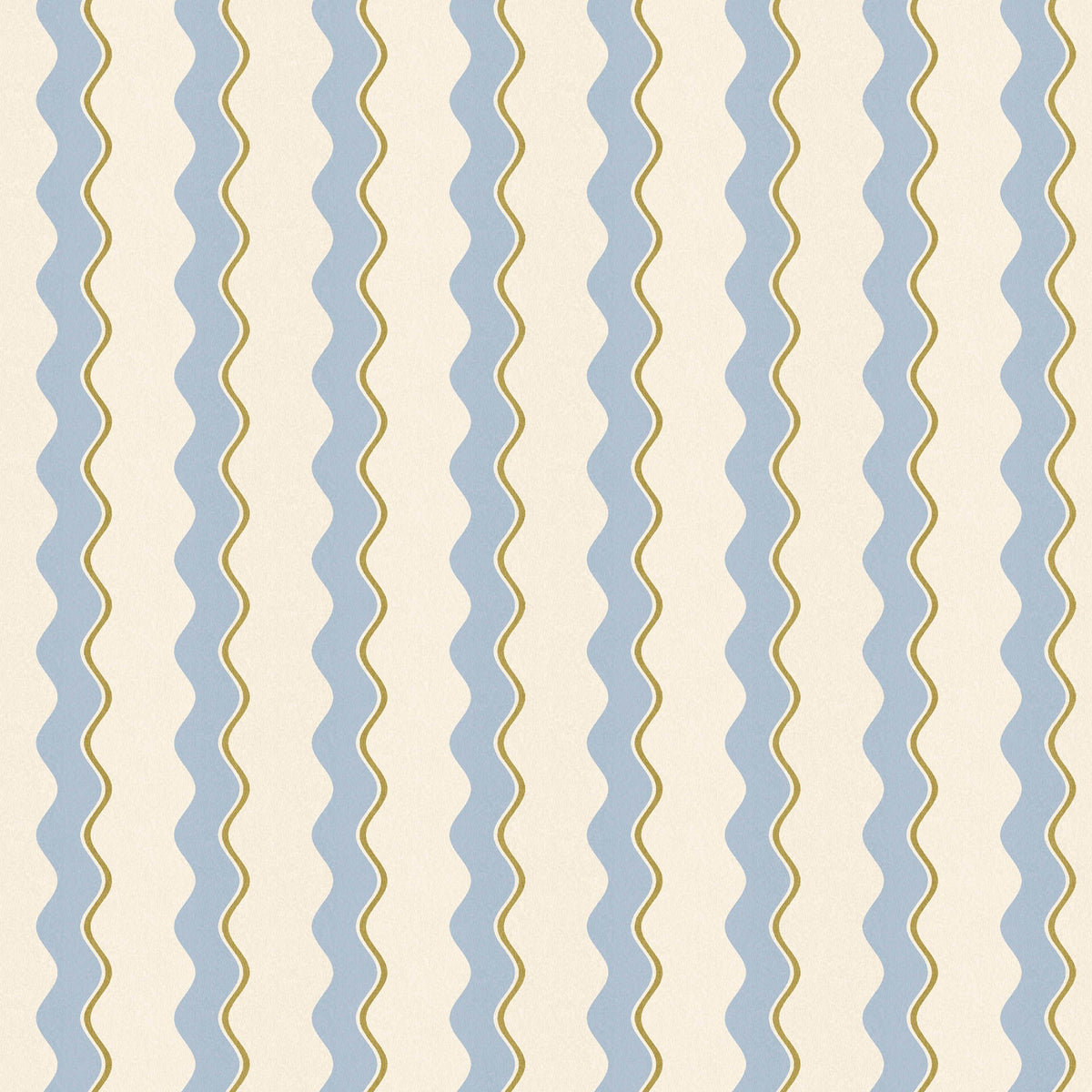 Cari Wave Sky Blue/Pebble Linen Fabric