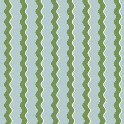 Cari Wave Pacific Blue wallpaper by Woodchip & Magnolia
