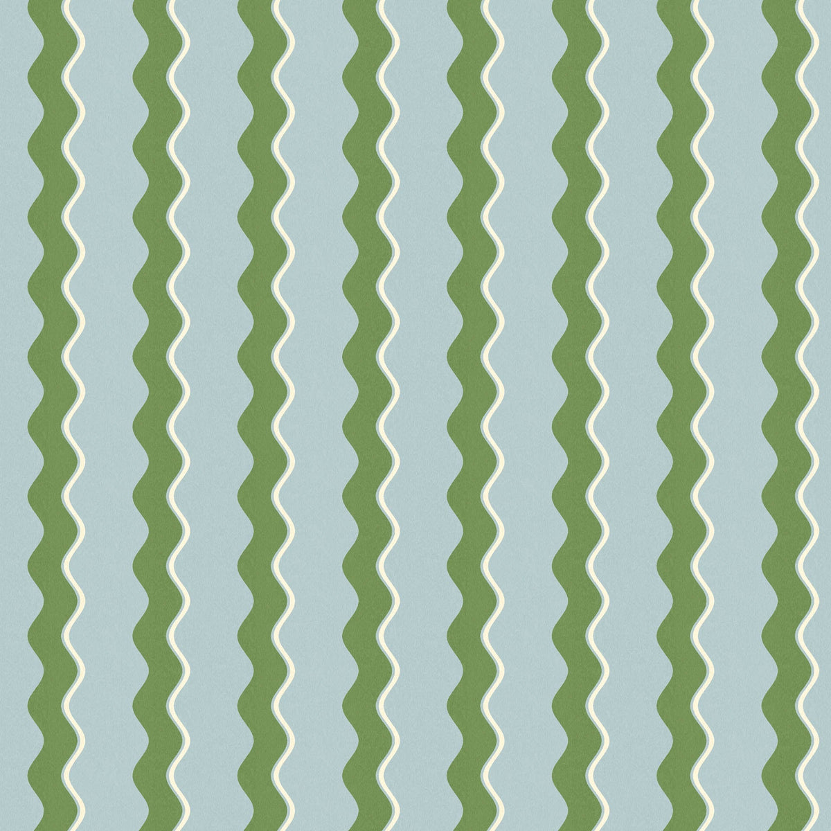 Cari Wave Pacific Blue Linen Fabric