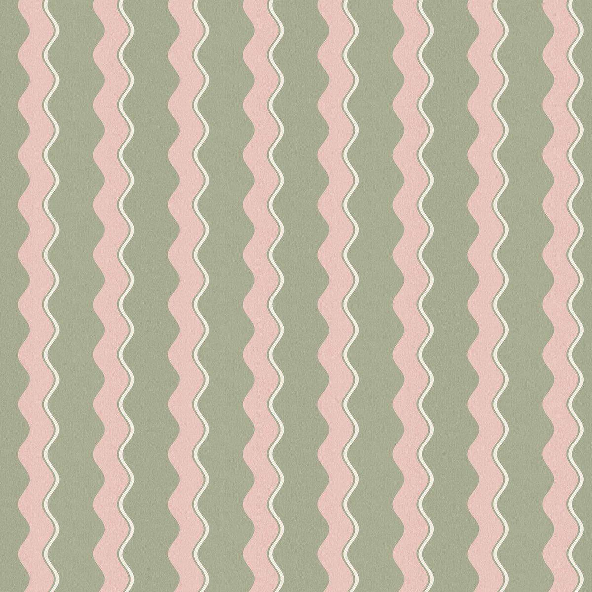 Cari Wave Bracken Linen Fabric
