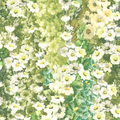 Alcea Green With Envy Velvet Fabric