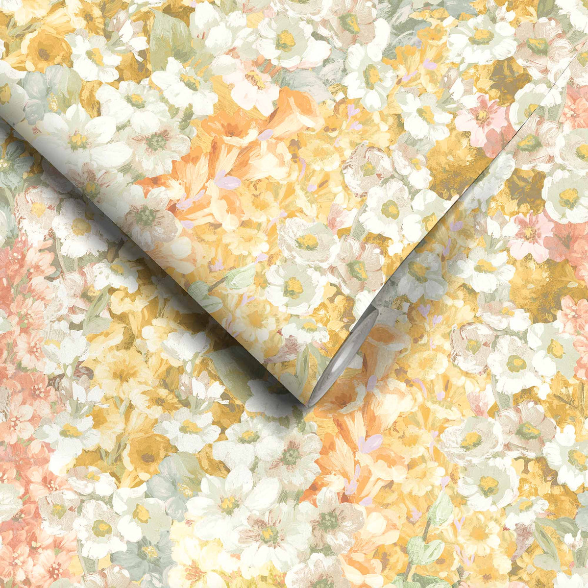 Alcea Golden Hour wallpaper by Woodchip & Magnolia