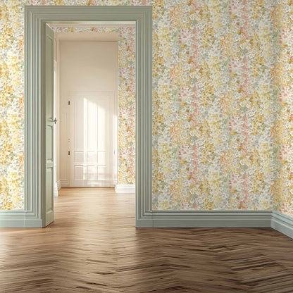 Alcea Golden Hour wallpaper by Woodchip & Magnolia