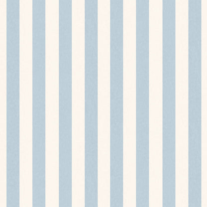 Jockey Stripe Powder Blue Wallpaper