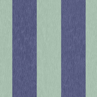 Jockey Stripe Mint Blue Linen Fabric