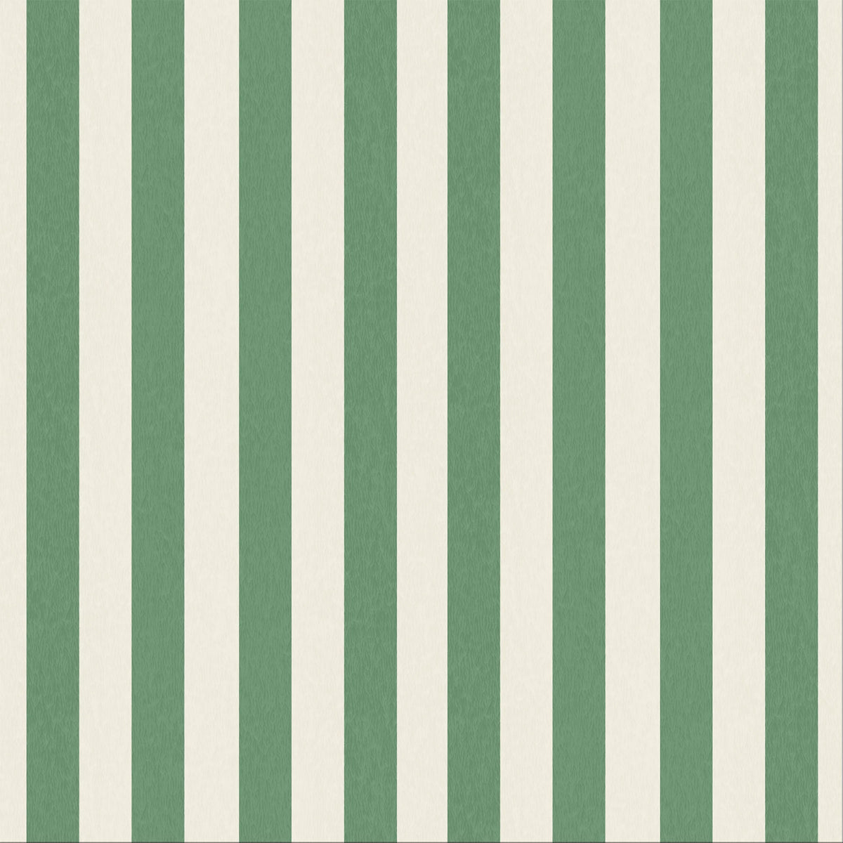 Jockey Stripe Green/Magnolia Wallpaper
