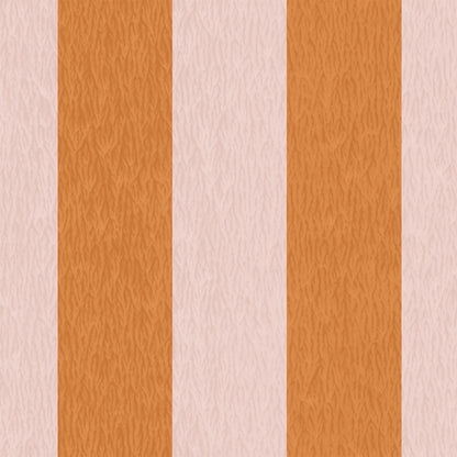Jockey Stripe Pink/Gorse Wallpaper