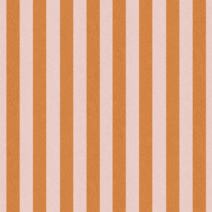 Jockey Stripe Pink/Gorse Wallpaper