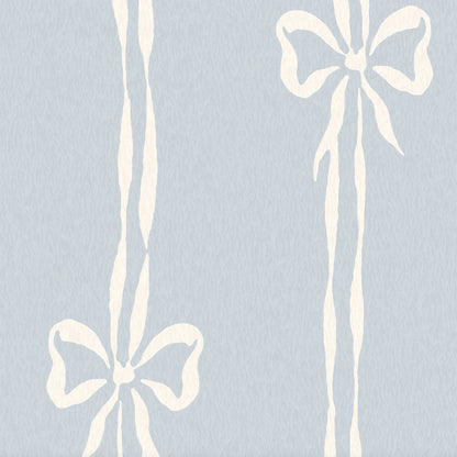 Bow Peep Dusky Blue wallpaper by Woodchip & Magnolia