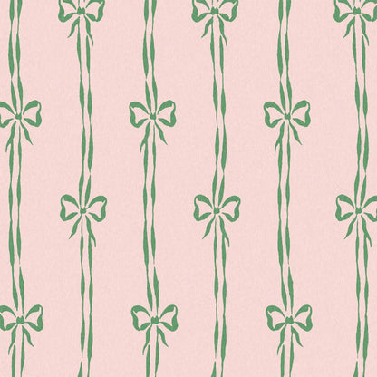 Bow Peep Pink Apple wallpaper by Woodchip & Magnolia
