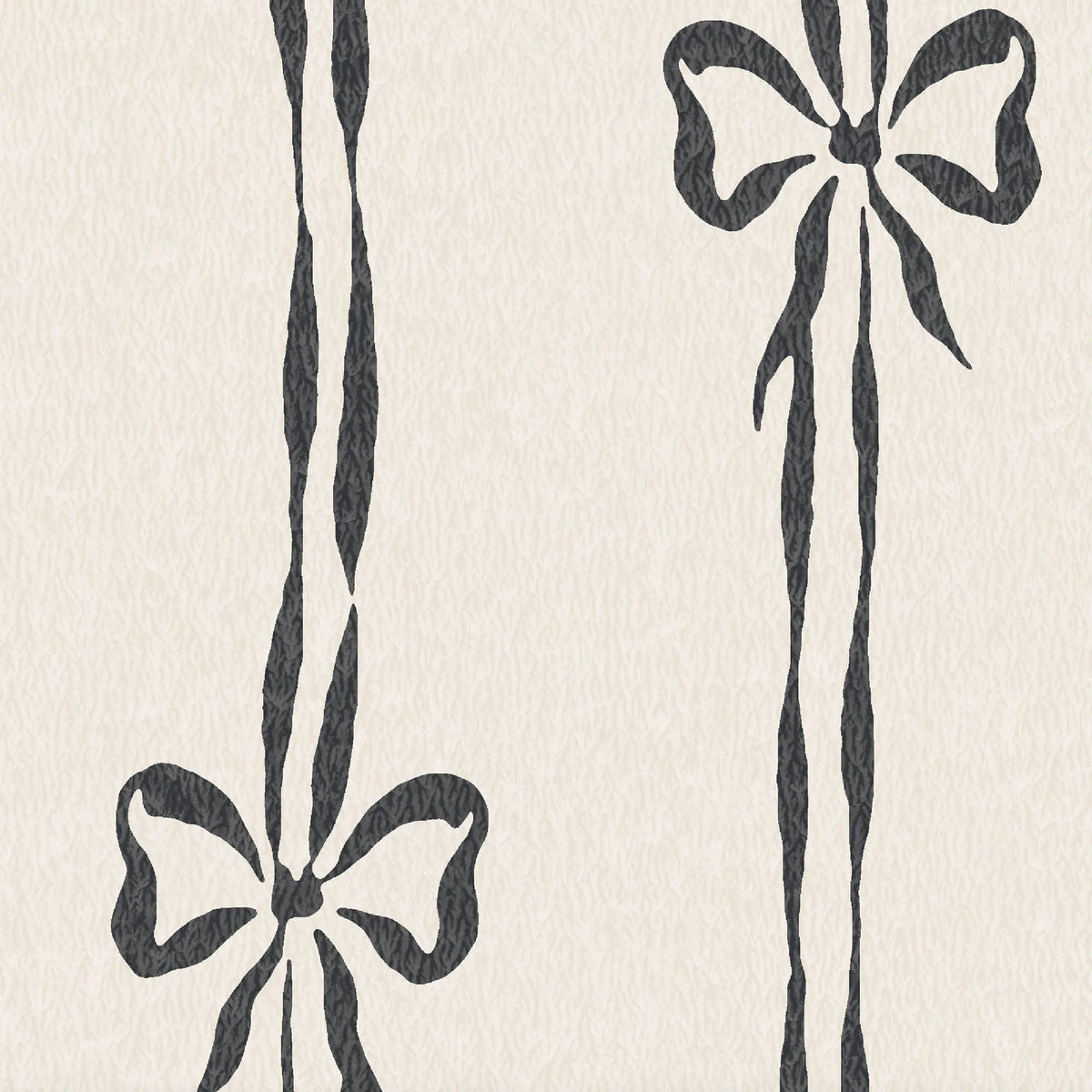 Bow Peep Charcoal Linen Fabric