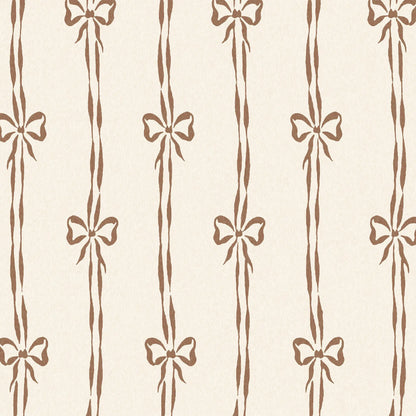 Bow Peep Cedar wallpaper by Woodchip & Magnolia