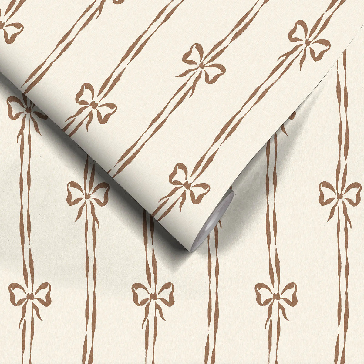 Bow Peep Cedar wallpaper by Woodchip & Magnolia