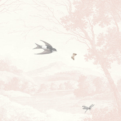 Zephyr Blush Linen Fabric