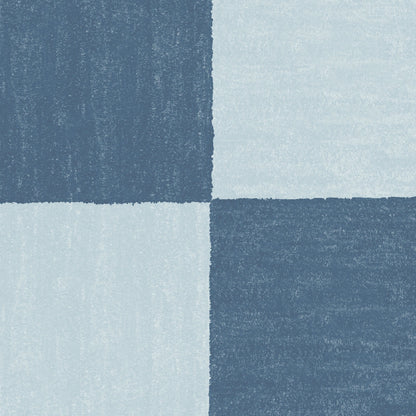 Battenberg Denim Blue Linen Fabric