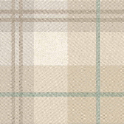 Tartanowski Oat Latte wallpaper by Woodchip & Magnolia
