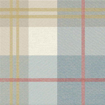 Tartanowski Denim Blue wallpaper by Woodchip & Magnolia