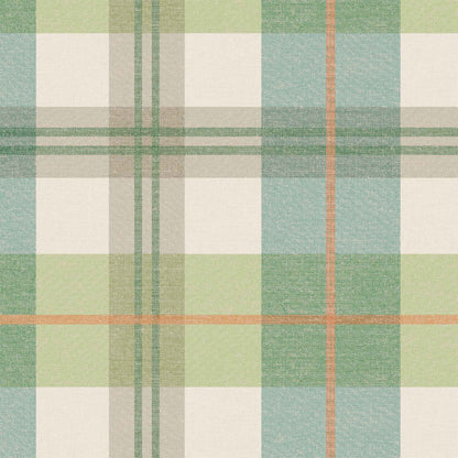 Tartanowski Olive Green wallpaper by Woodchip & Magnolia