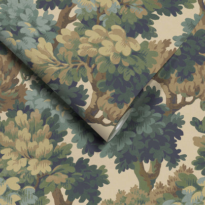Ennerdale Forest Green wallpaper by Woodchip & Magnolia
