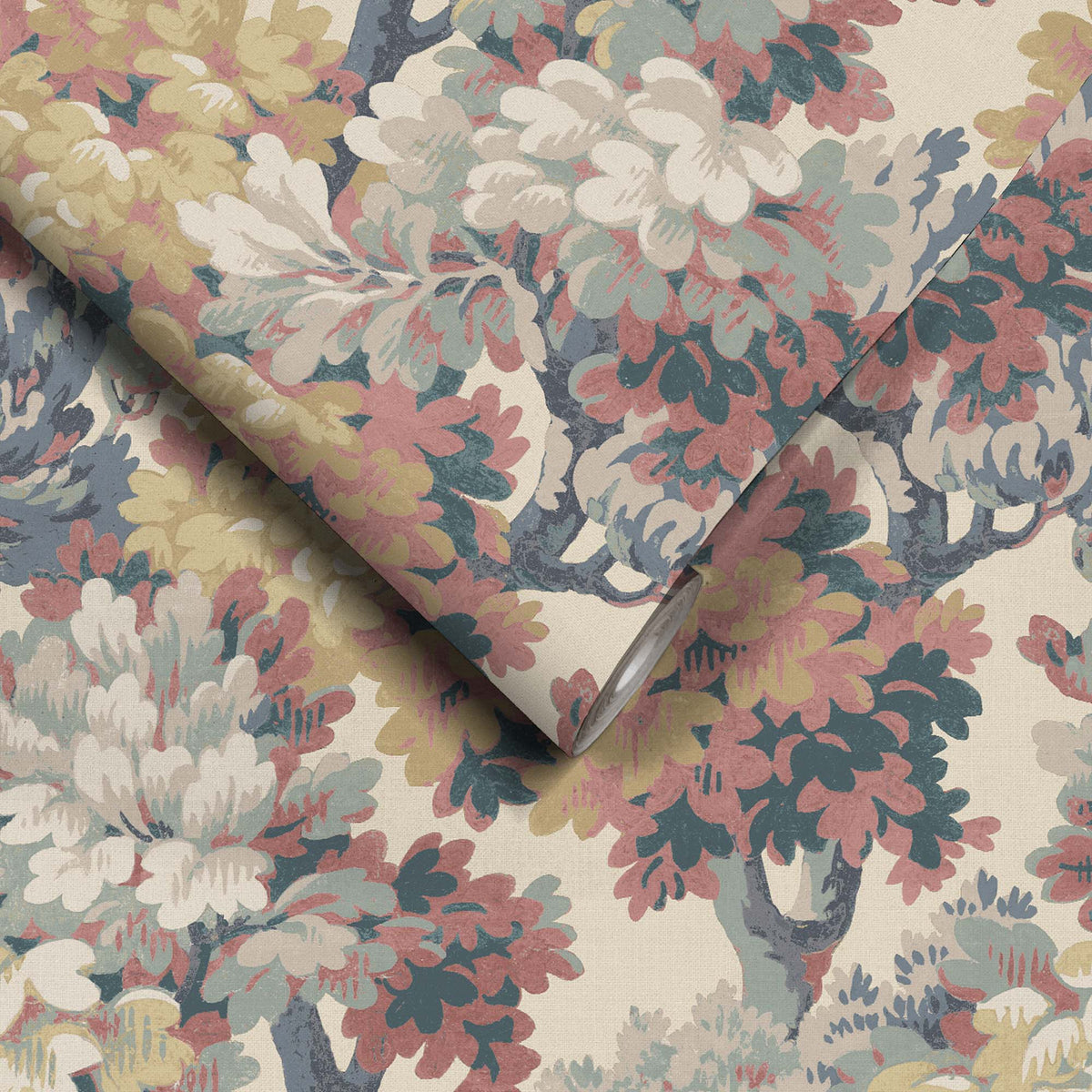 Ennerdale Dusky Bloom wallpaper by Woodchip & Magnolia
