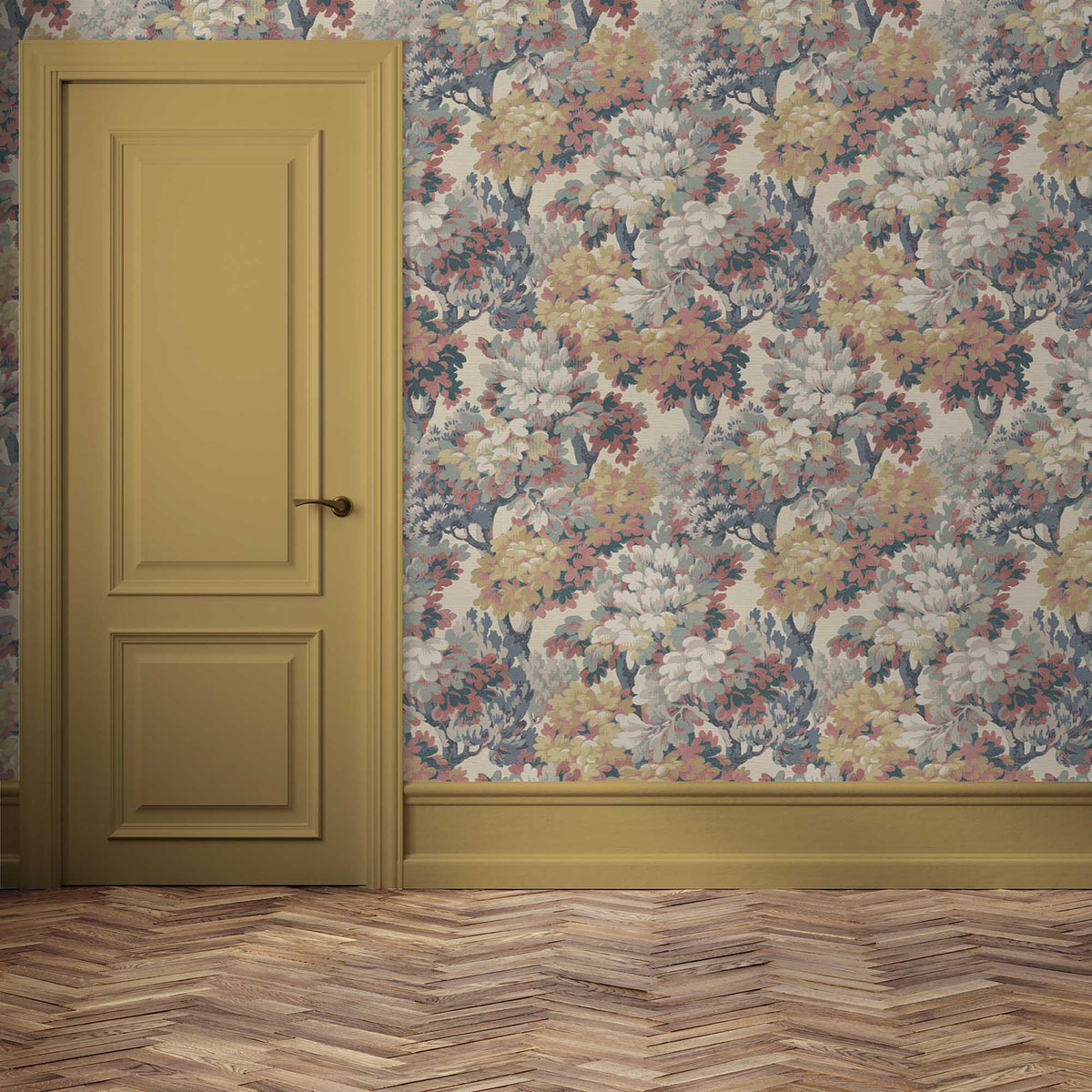 Ennerdale Dusky Bloom wallpaper by Woodchip & Magnolia