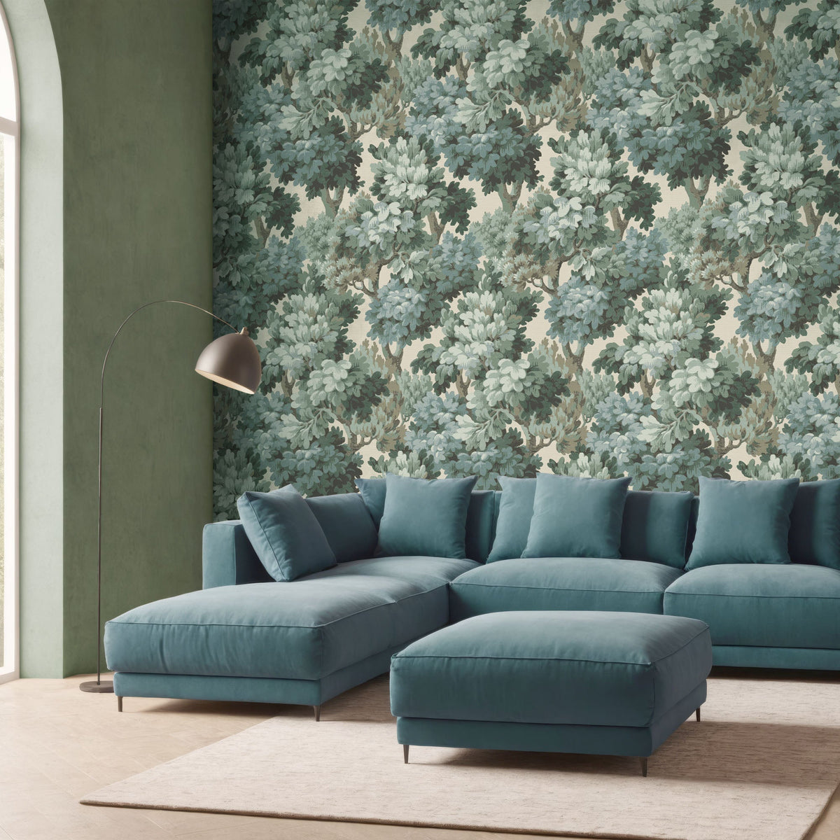 Ennerdale Sky Breeze wallpaper by Woodchip & Magnolia