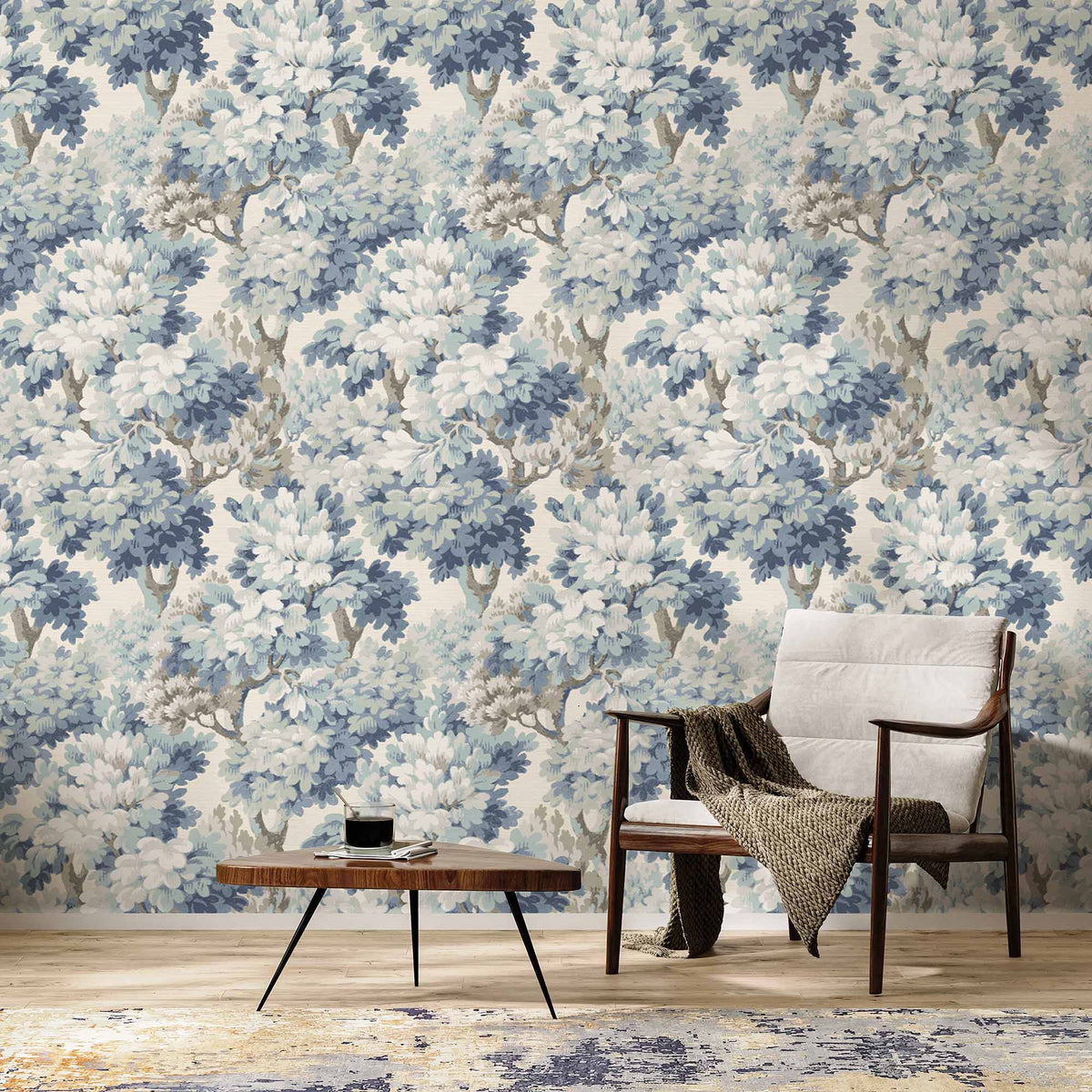 Ennerdale Porcelain wallpaper by Woodchip & Magnolia