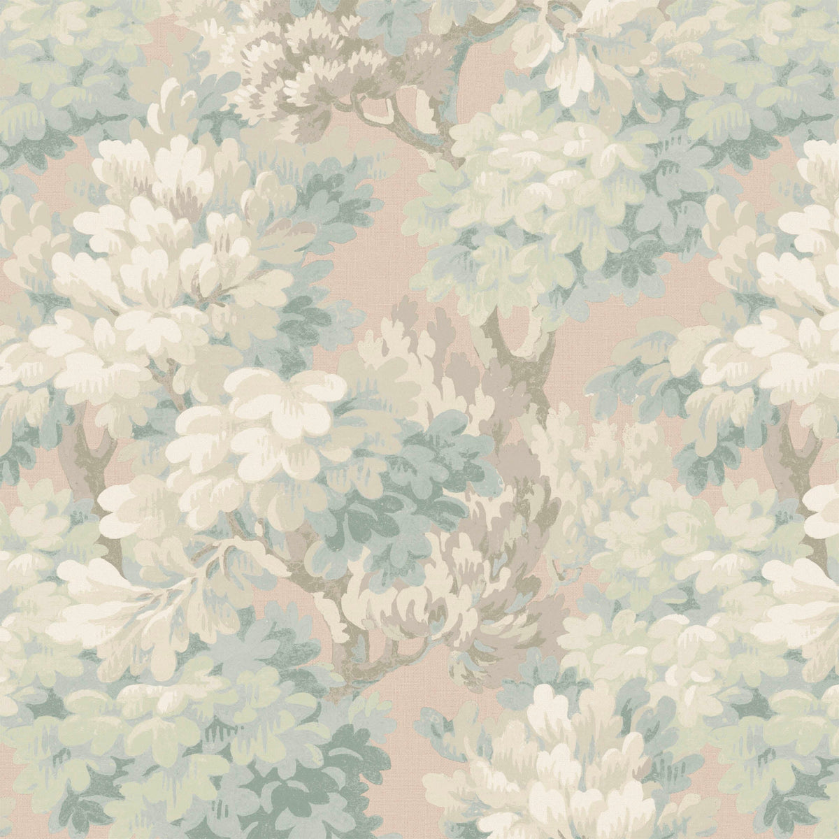 Ennerdale Rustic Rose Linen Fabric