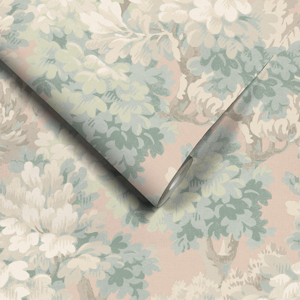 Ennerdale Rustic Rose wallpaper by Woodchip & Magnolia