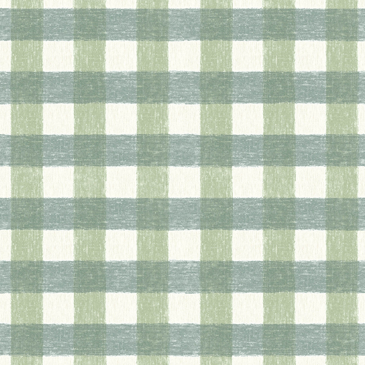Vichy Check Hunter Green wallpaper by Woodchip & Magnolia