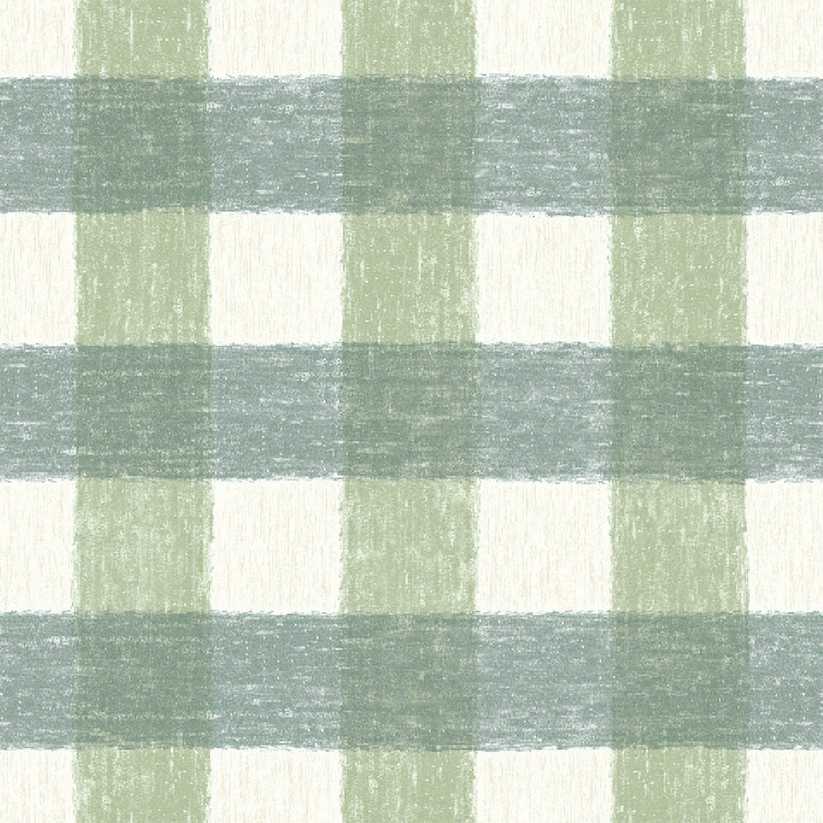 Vichy Check Hunter Green wallpaper by Woodchip & Magnolia