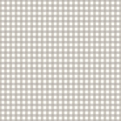 Vichy Check Latte wallpaper by Woodchip & Magnolia