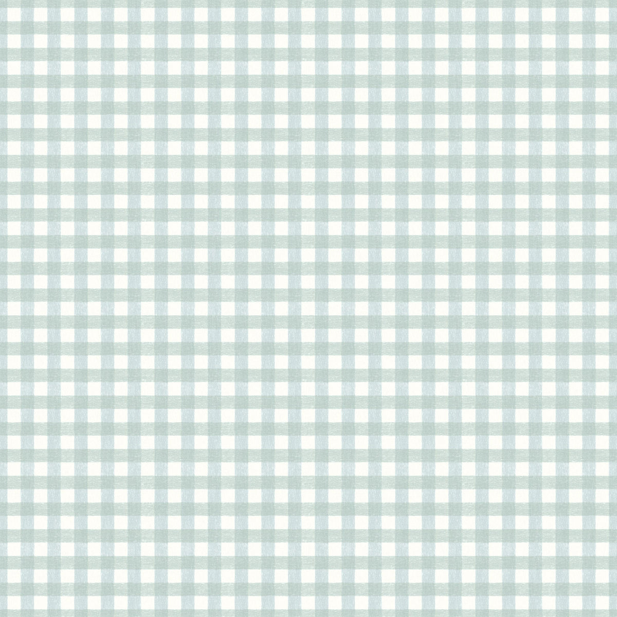 Vichy Check Duck Egg wallpaper by Woodchip & Magnolia