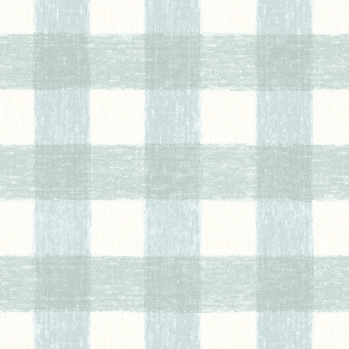 Vichy Check Duck Egg wallpaper by Woodchip & Magnolia