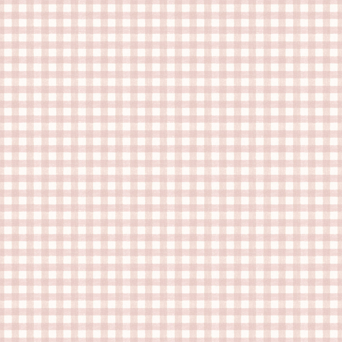 Vichy Check Blush wallpaper by Woodchip & Magnolia