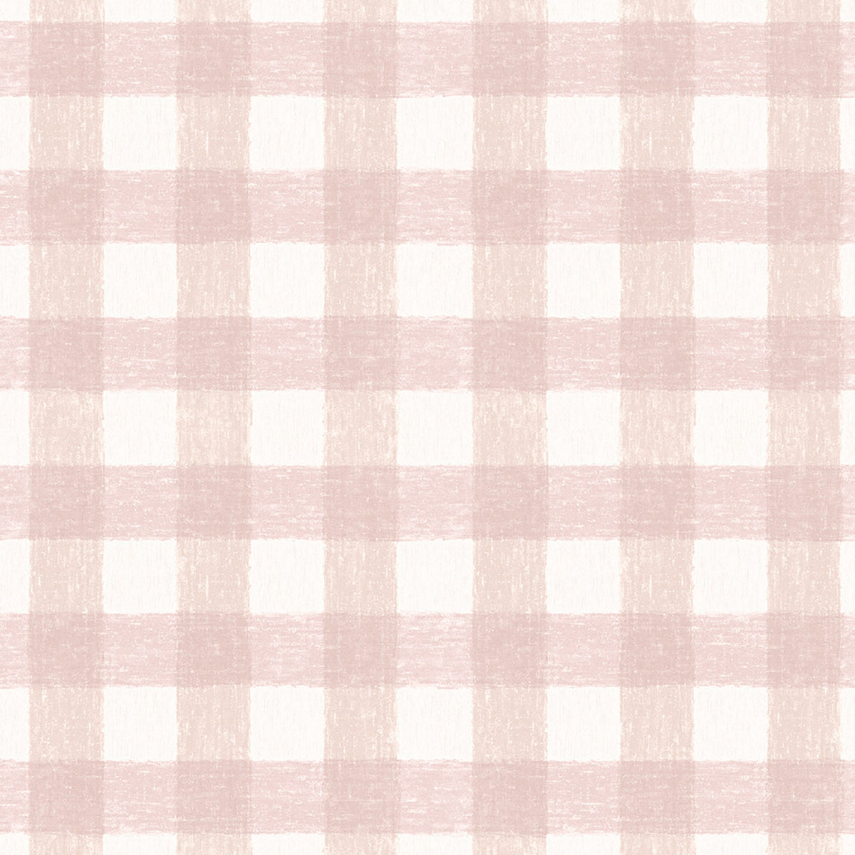 Vichy Check Blush wallpaper by Woodchip & Magnolia