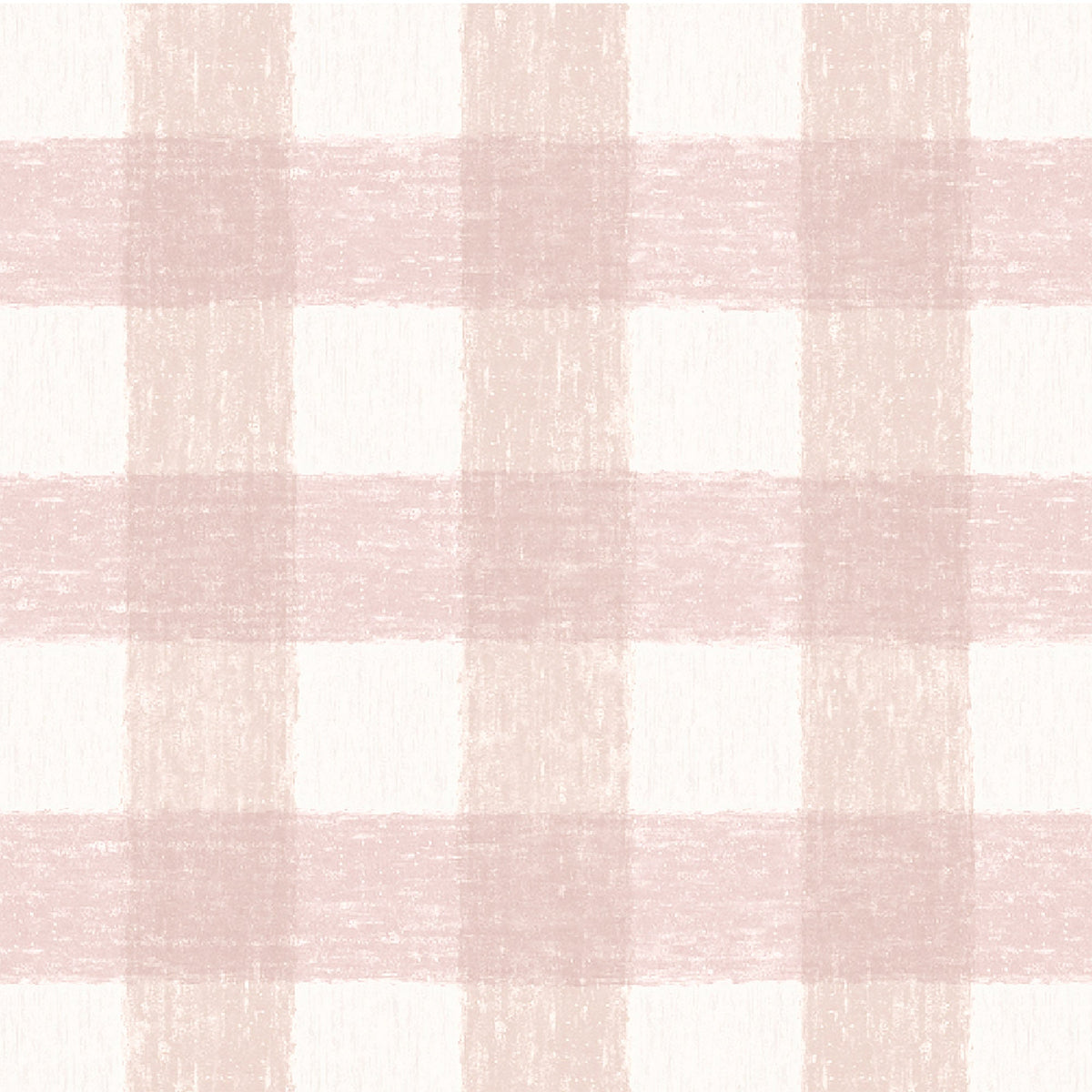 Vichy Check Blush wallpaper by Woodchip & Magnolia